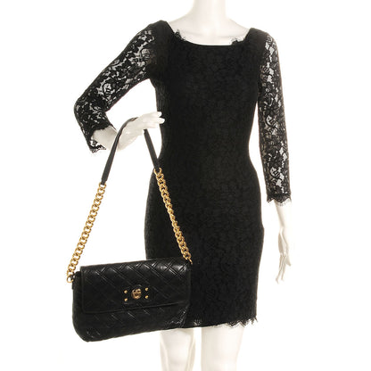 Marc Jacobs Quilted Lambskin The Large Single Flap Black 2 of 9
