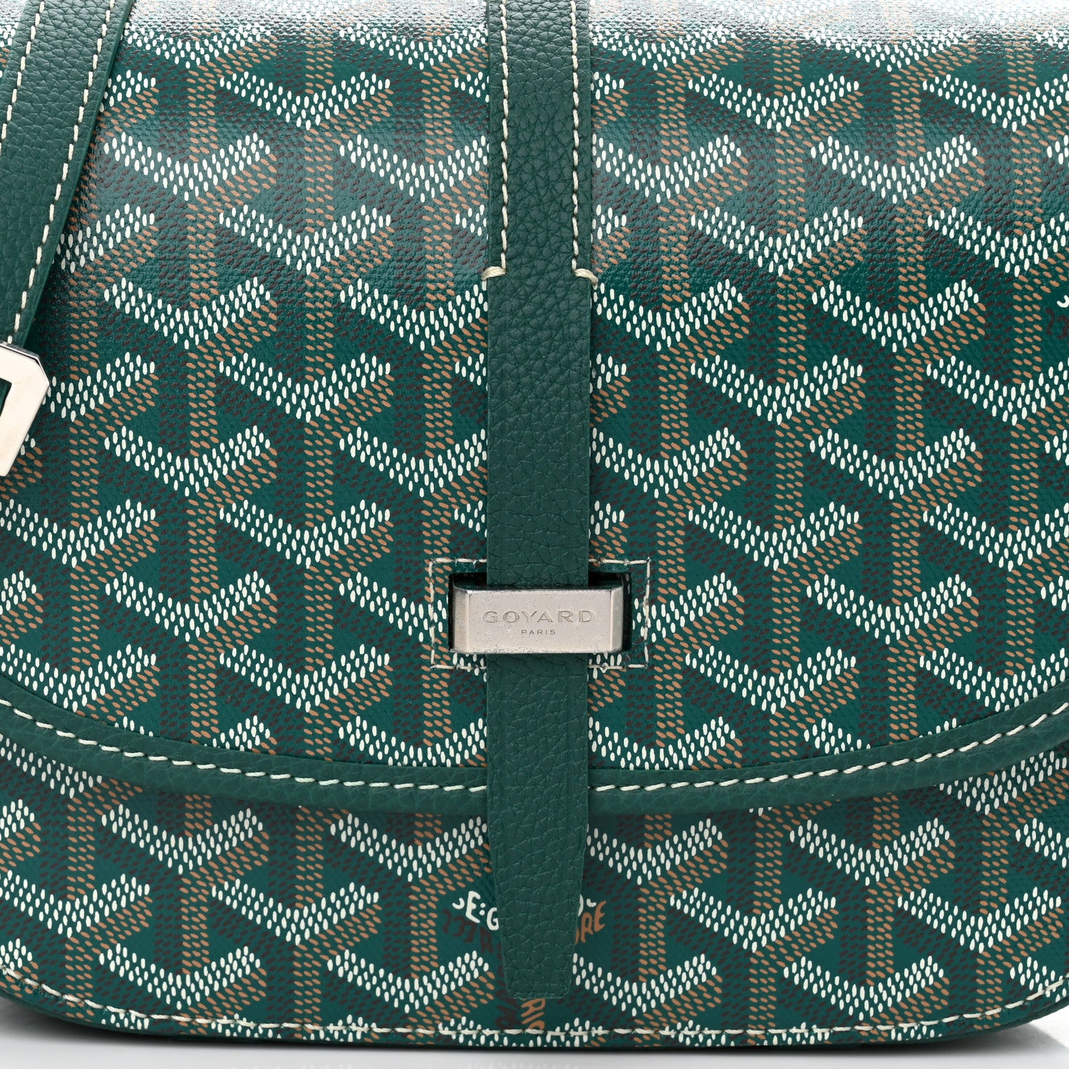 Goyard Goyardine Belvedere II PM Messenger Bag Green 6 of 8