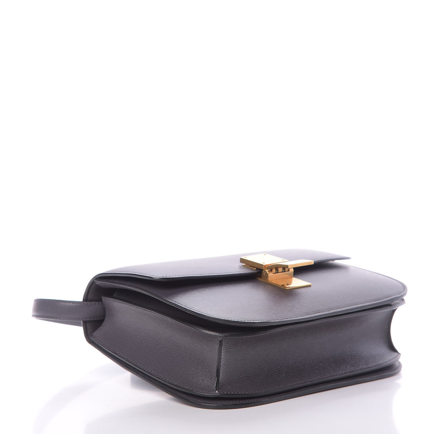Celine Liege Calfskin Medium Classic Box Flap Bag Grey 4 of 12