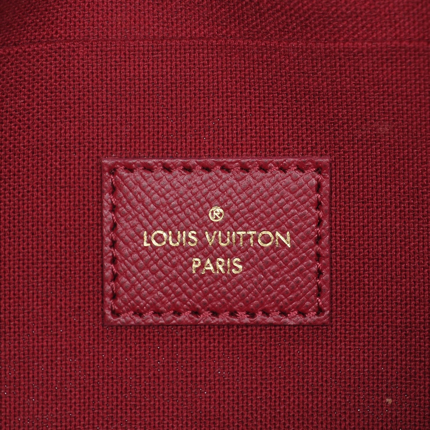 Monogram Pochette Felicie Chain Wallet Fuchsia
