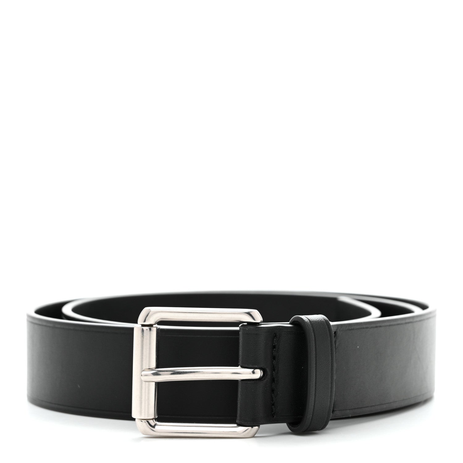 Bottega Veneta Calfskin Belt 85 34 Black 1 of 5