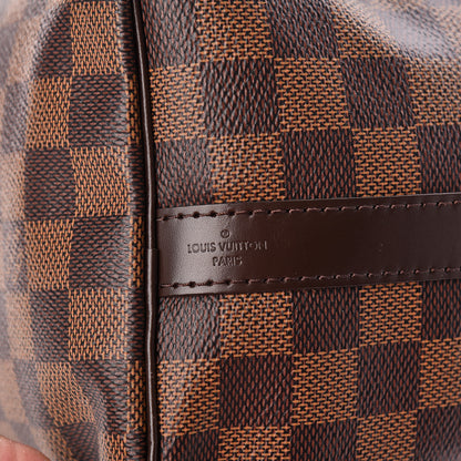 Louis Vuitton Damier Ebene Speedy Bandouliere 25 7 of 10