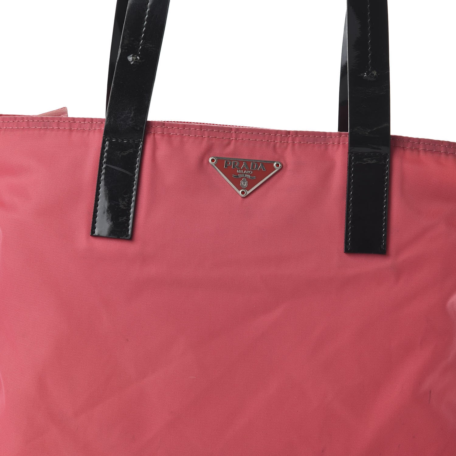 Prada Nylon Vela Sport Tote Peonia 9 of 13