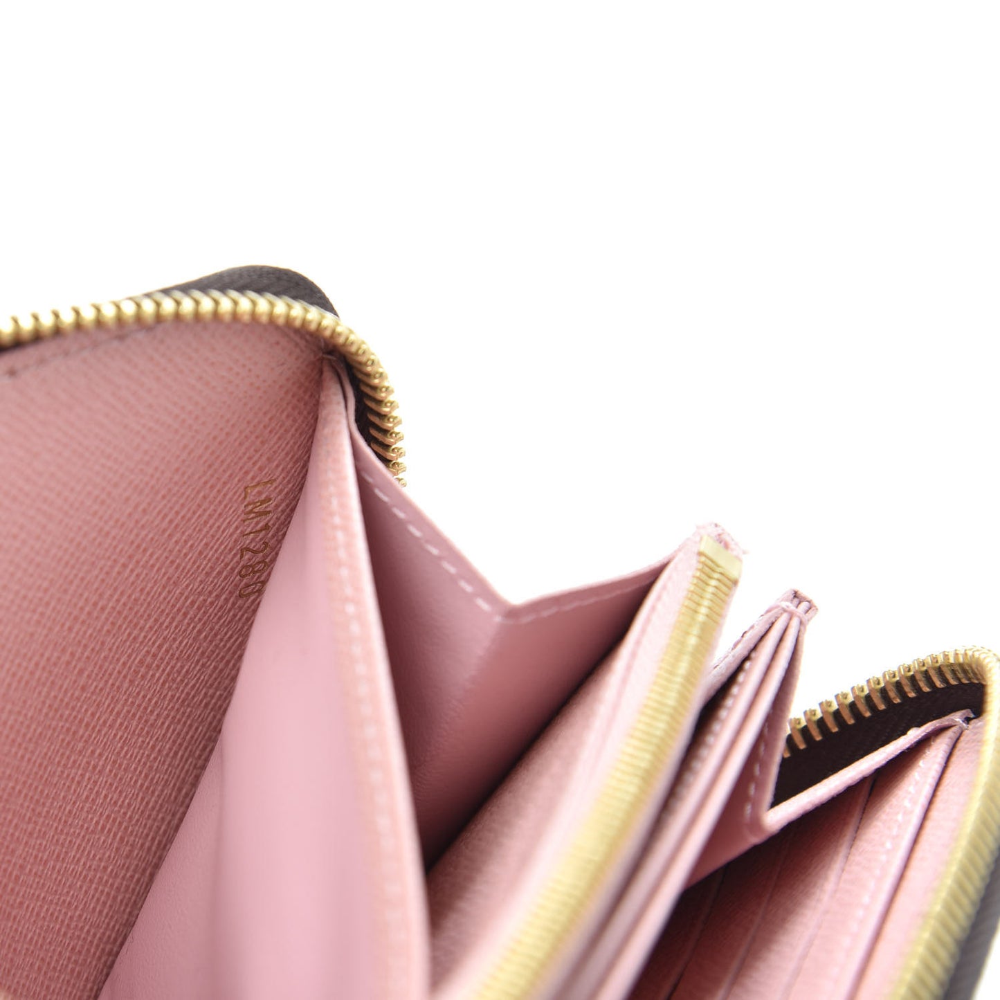 Monogram Zippy Wallet Rose Ballerine