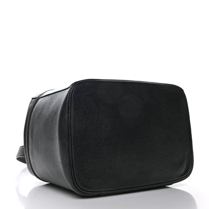 Chanel Caviar CC Vanity Train Case Black 4 of 13