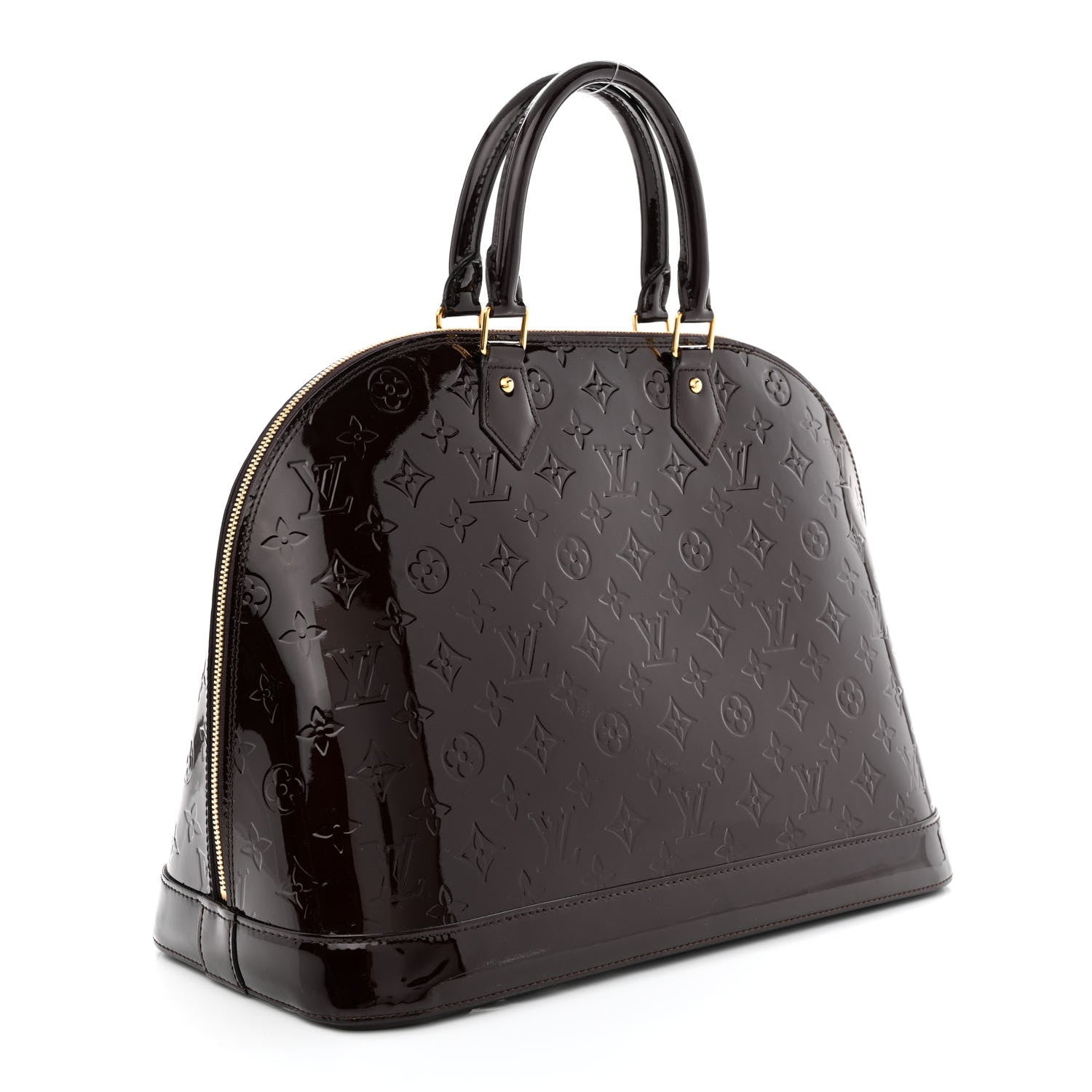 Louis Vuitton Vernis Alma GM Amarante 3 of 13