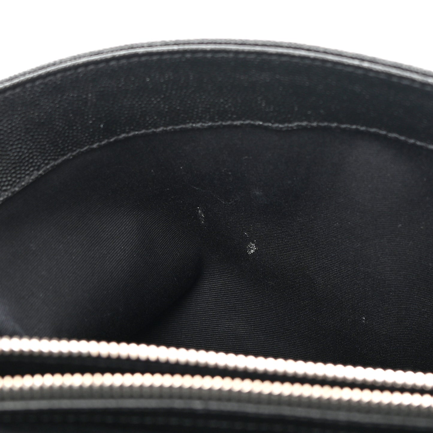 Grain De Poudre Small West Hollywood Monogram Fold-Over Bag Black