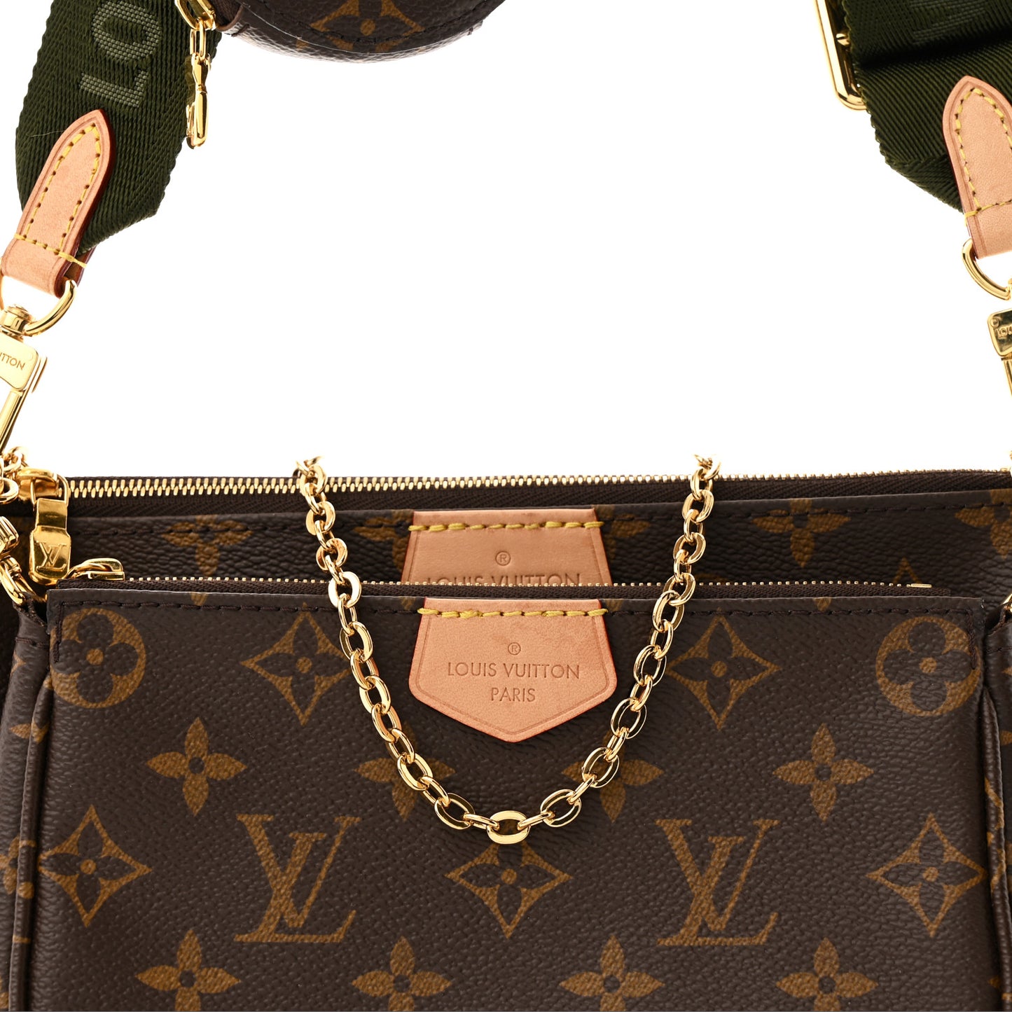 Monogram Multi Pochette Accessories Kaki