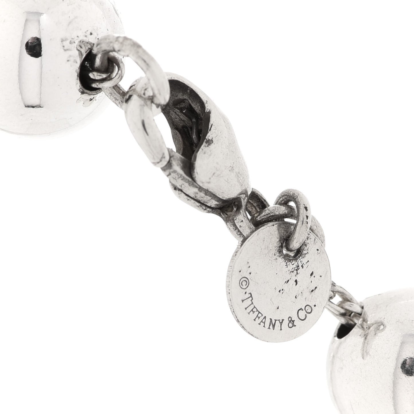 Sterling Silver 10mm HardWear Ball Necklace