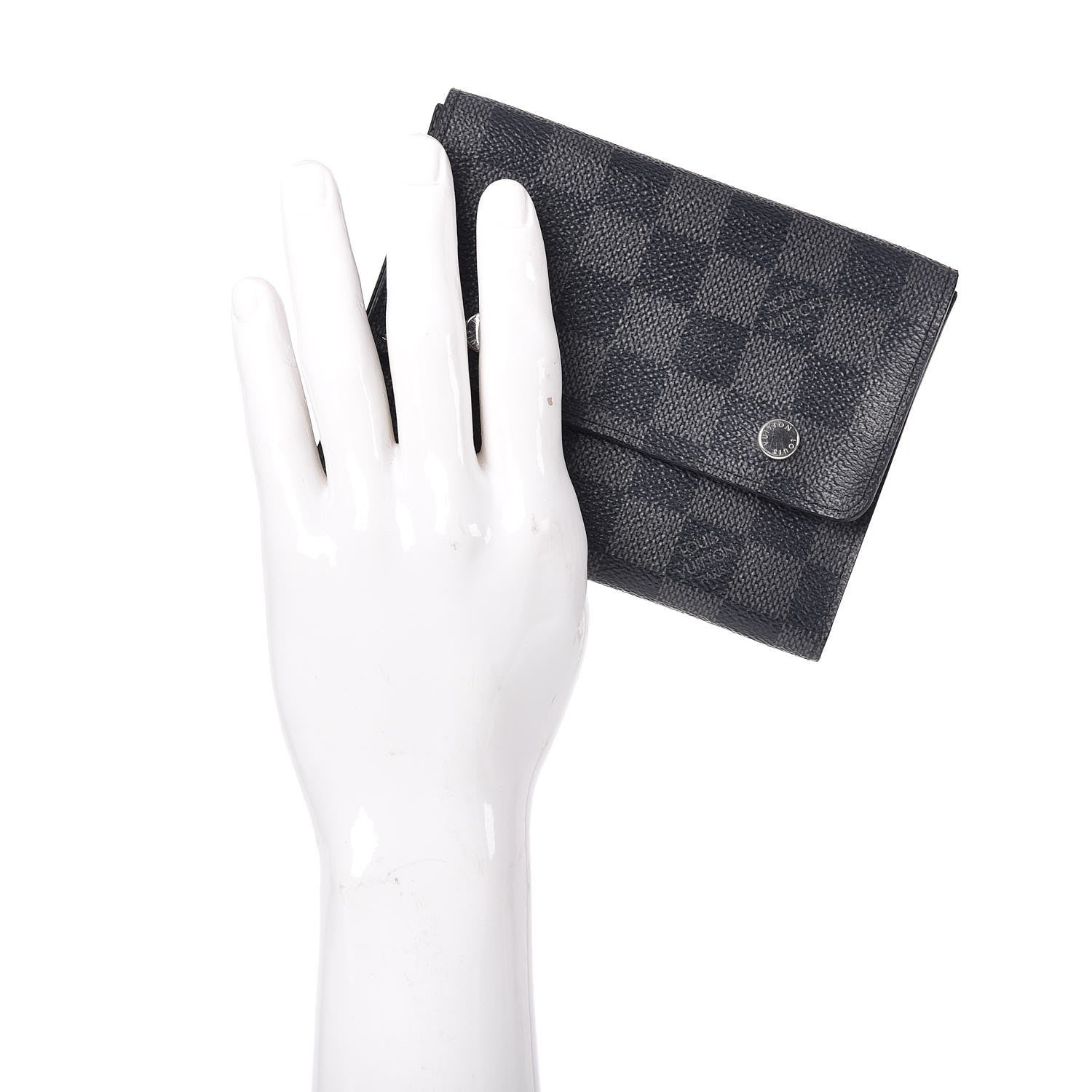 Louis Vuitton Damier Graphite Compact Modulable Wallet 2 of 8