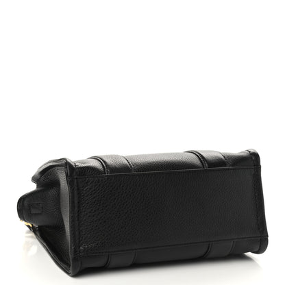 Marc Jacobs Grained Calfskin Small The Tote Bag Black 3 of 11