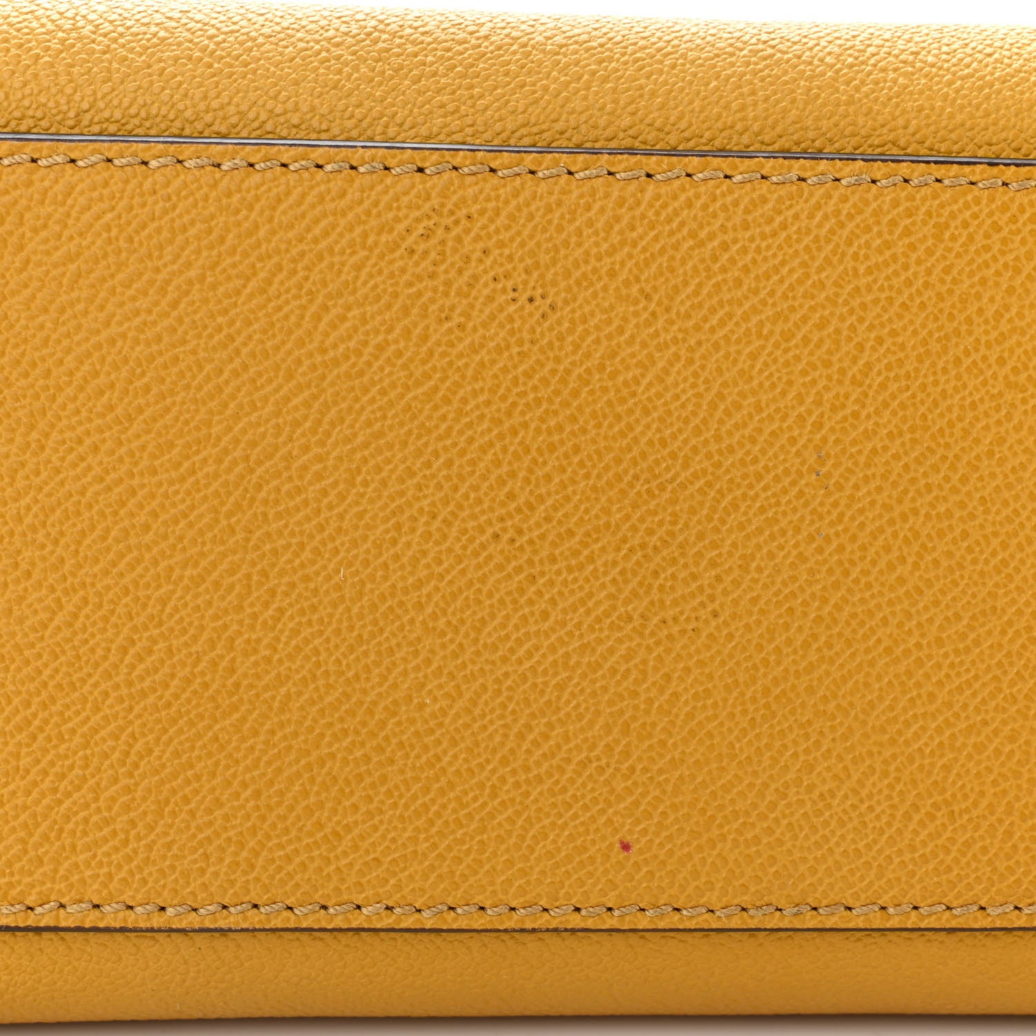 Burberry Soft Grain Calfskin Small Buckle Tote Bright Straw 13 of 13