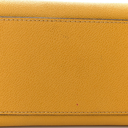 Burberry Soft Grain Calfskin Small Buckle Tote Bright Straw 13 of 13