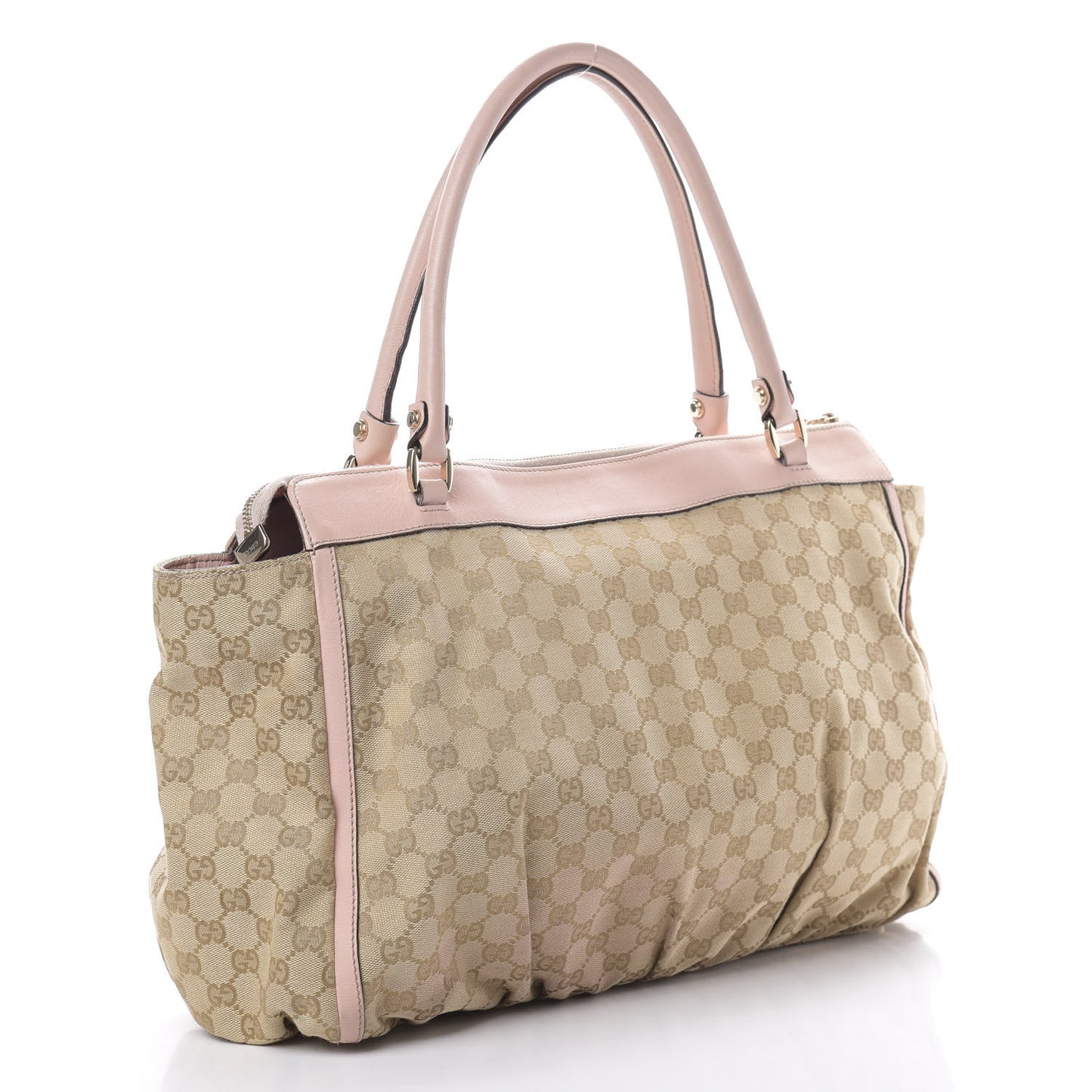 Monogram D Gold Ring Tote Pink