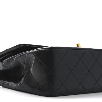 Chanel Lambskin Quilted Small Double Flap Black 9 of 10