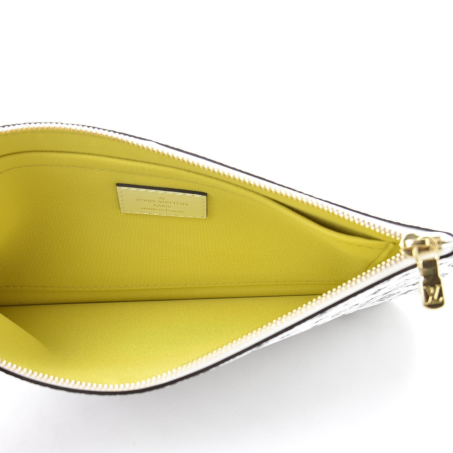 Monogram Giant Neverfull MM GM Pochette White