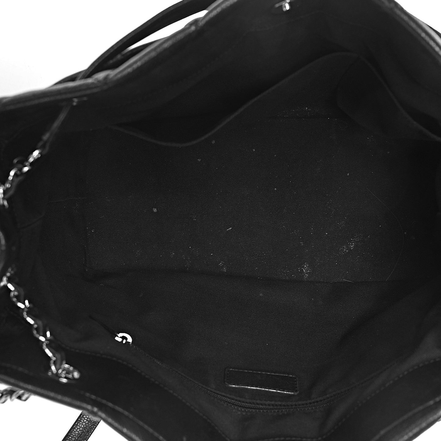 Caviar Quilted CC Timeless Soft Tote Black