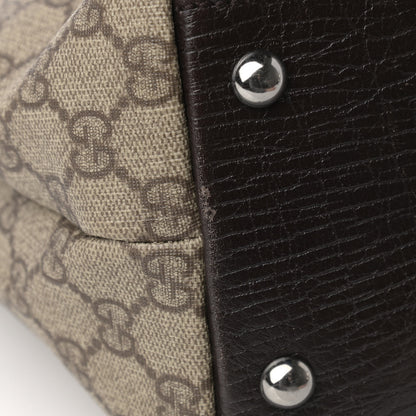 Gucci GG Plus Monogram Small Vertical Tote Dark Brown 14 of 15