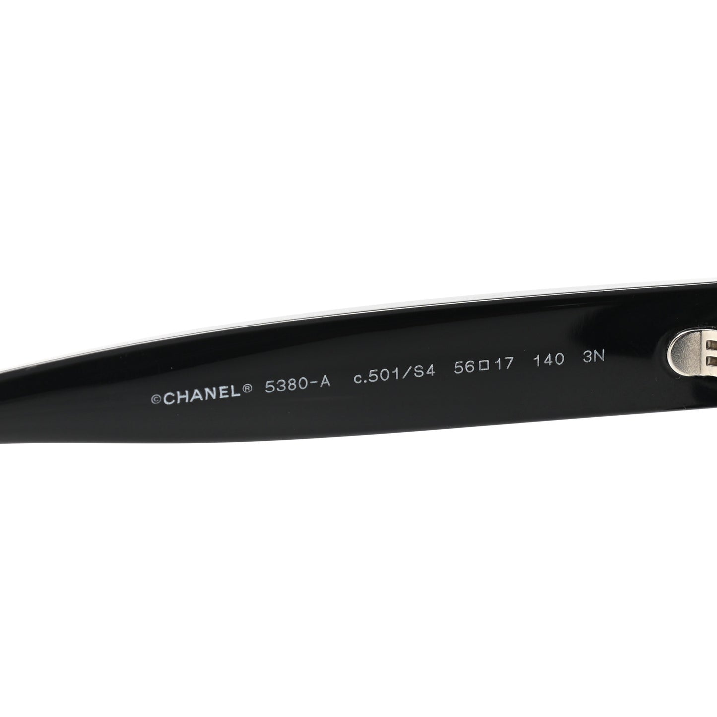 Acetate Polarized Square CC Sunglasses 5380 Black