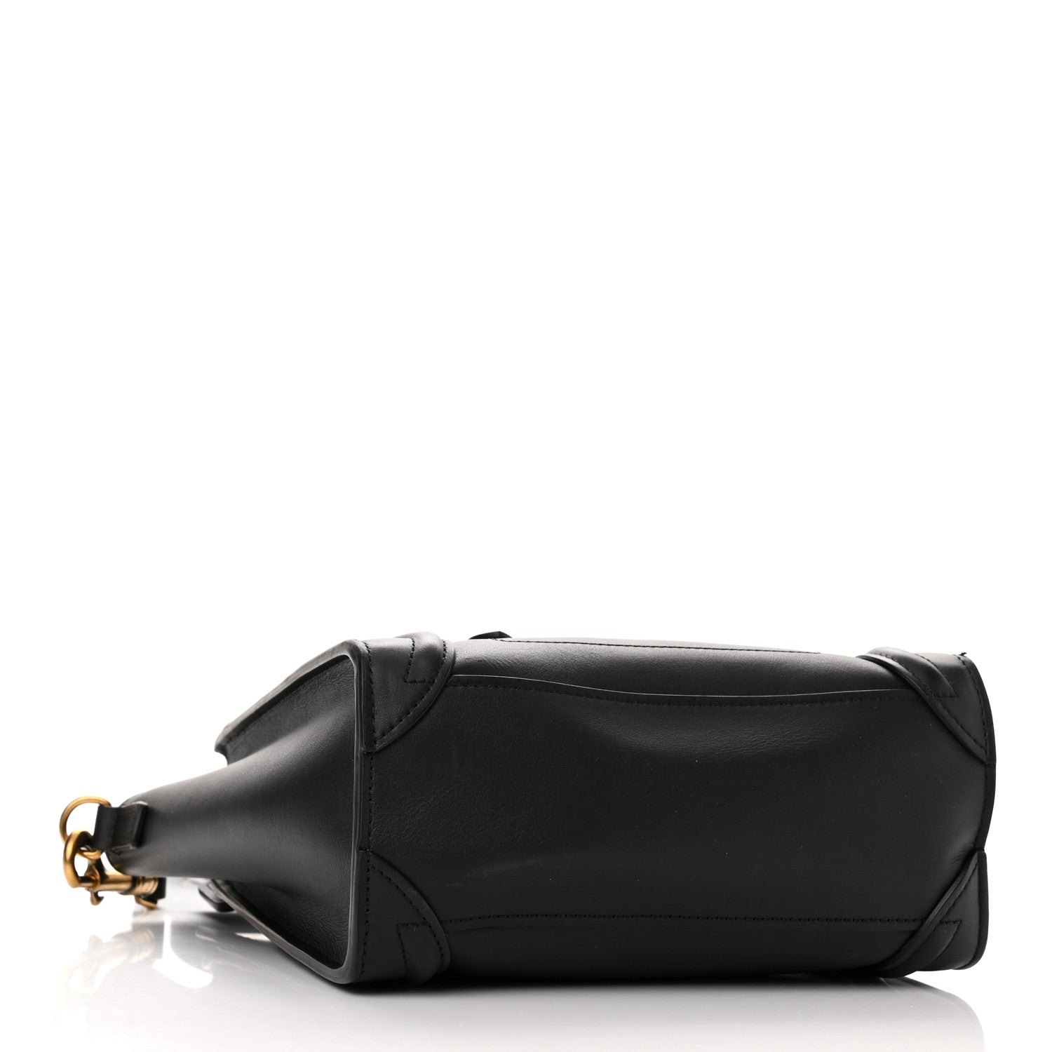 Celine Smooth Calfskin Nano Luggage Black 4 of 11