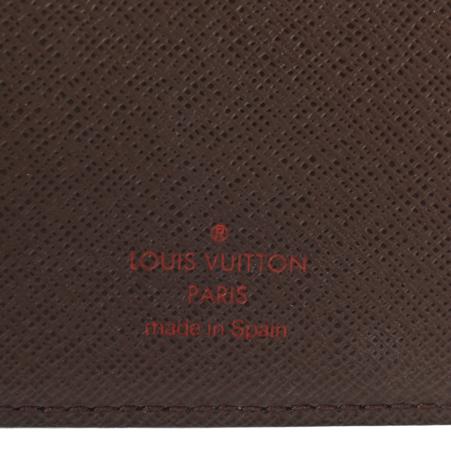 Damier Ebene Desk Agenda Cover