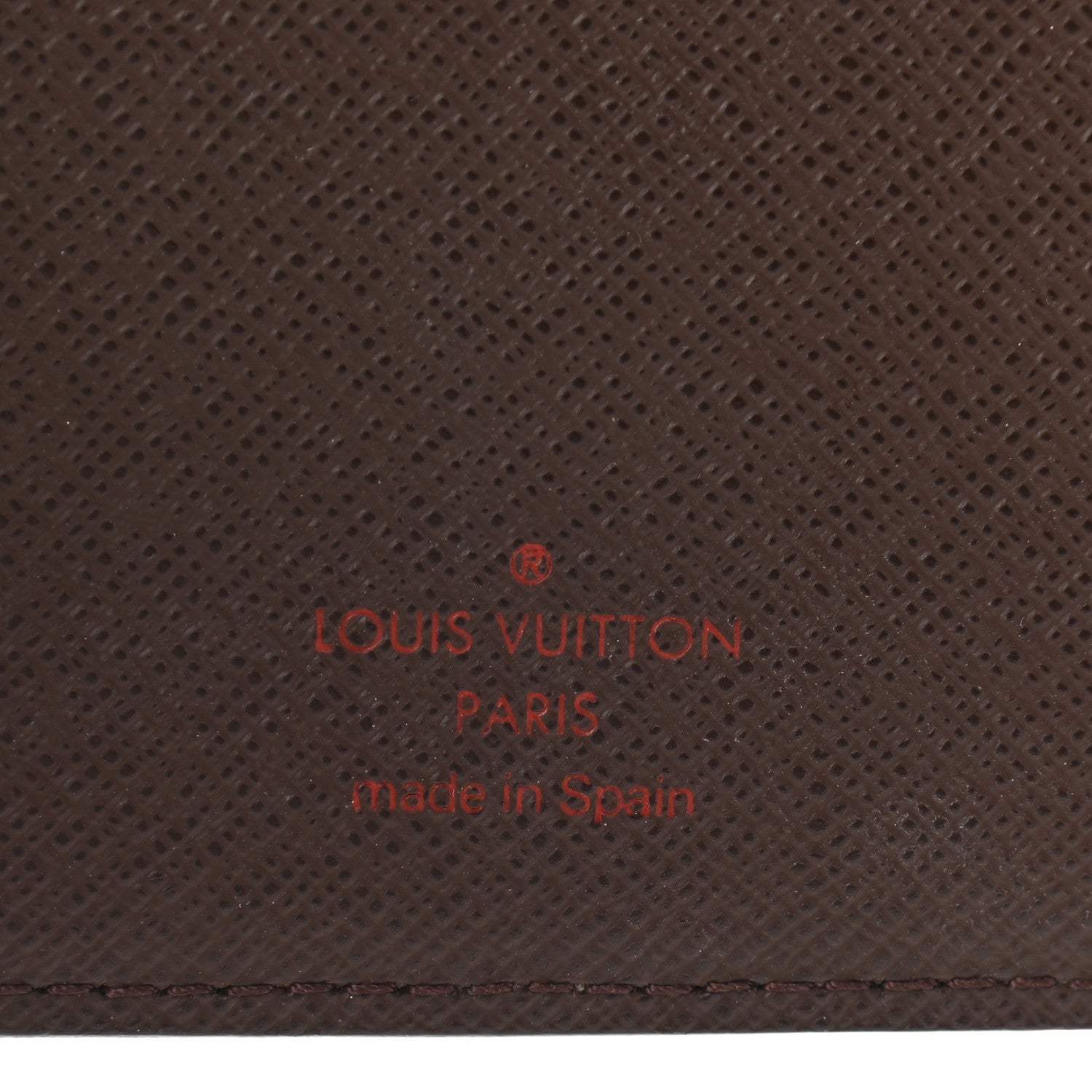 Louis Vuitton Damier Ebene Desk Agenda Cover 6 of 8