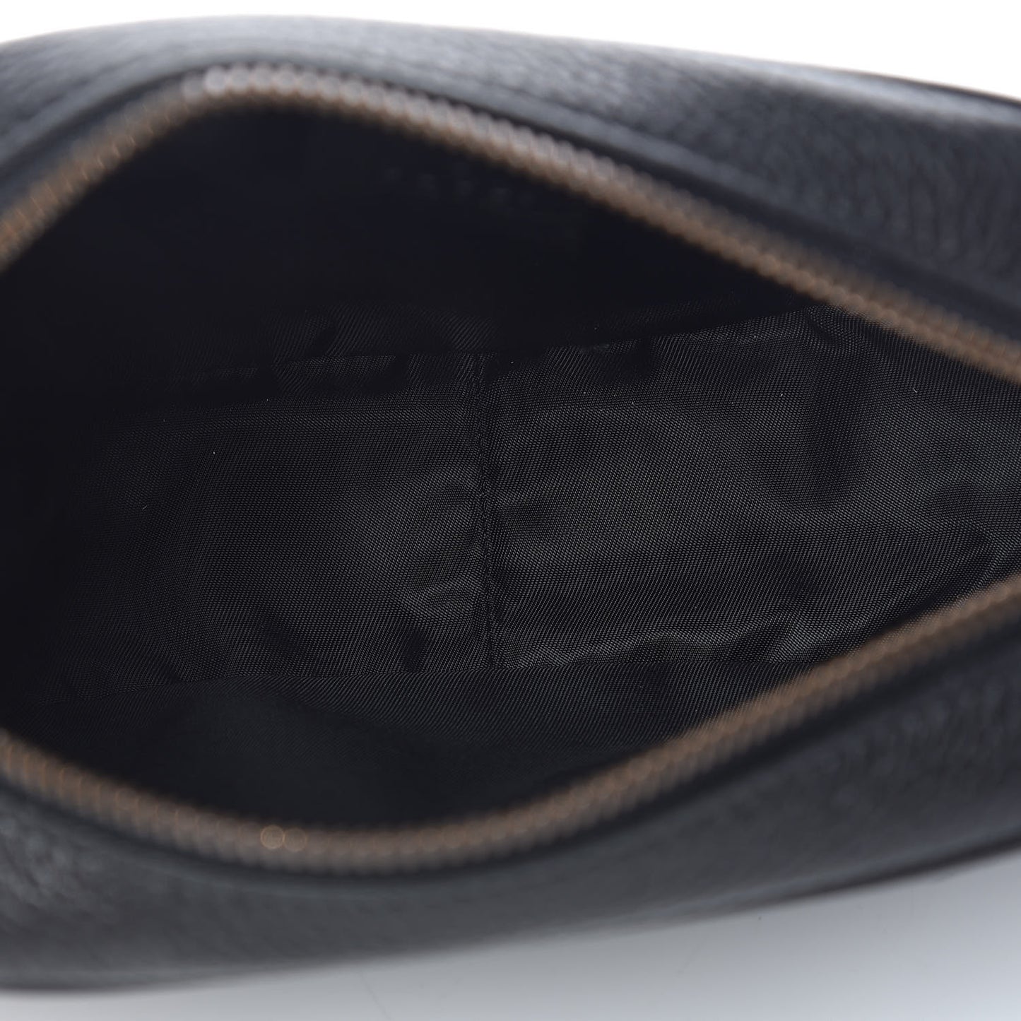 Pebbled Calfskin Mini Soho Disco Bag Black