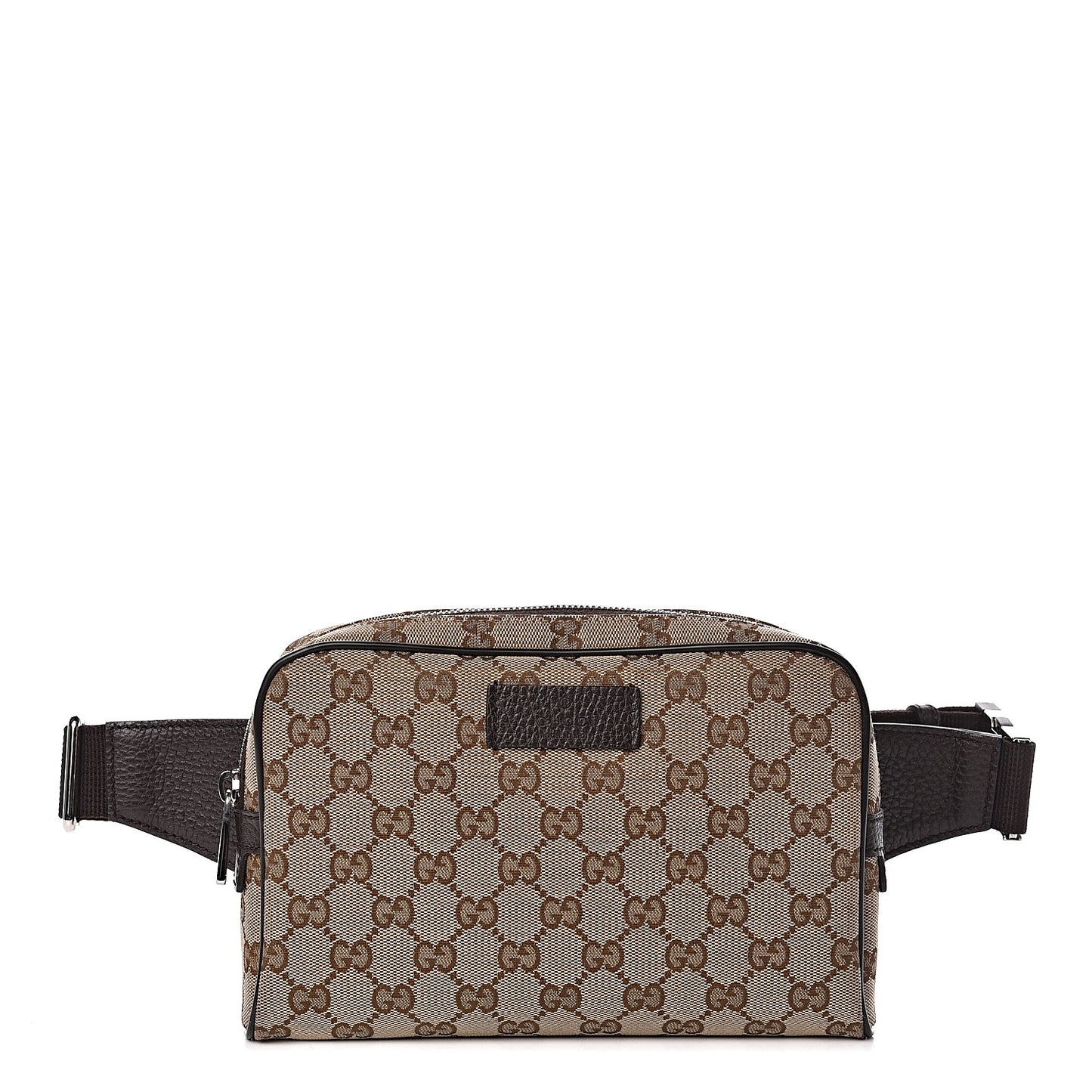 Monogram Belt Bag Dark Brown