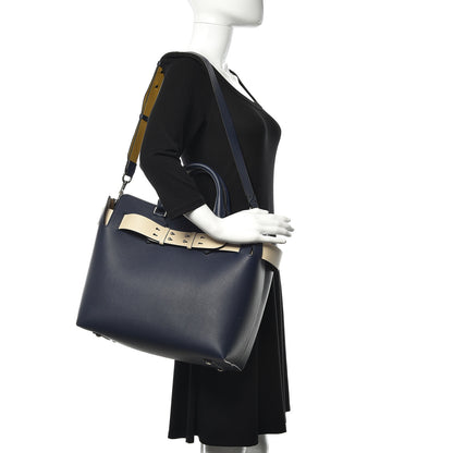 Burberry Soft Grain Calfskin Medium Belt Bag Regency Blue 2 of 12