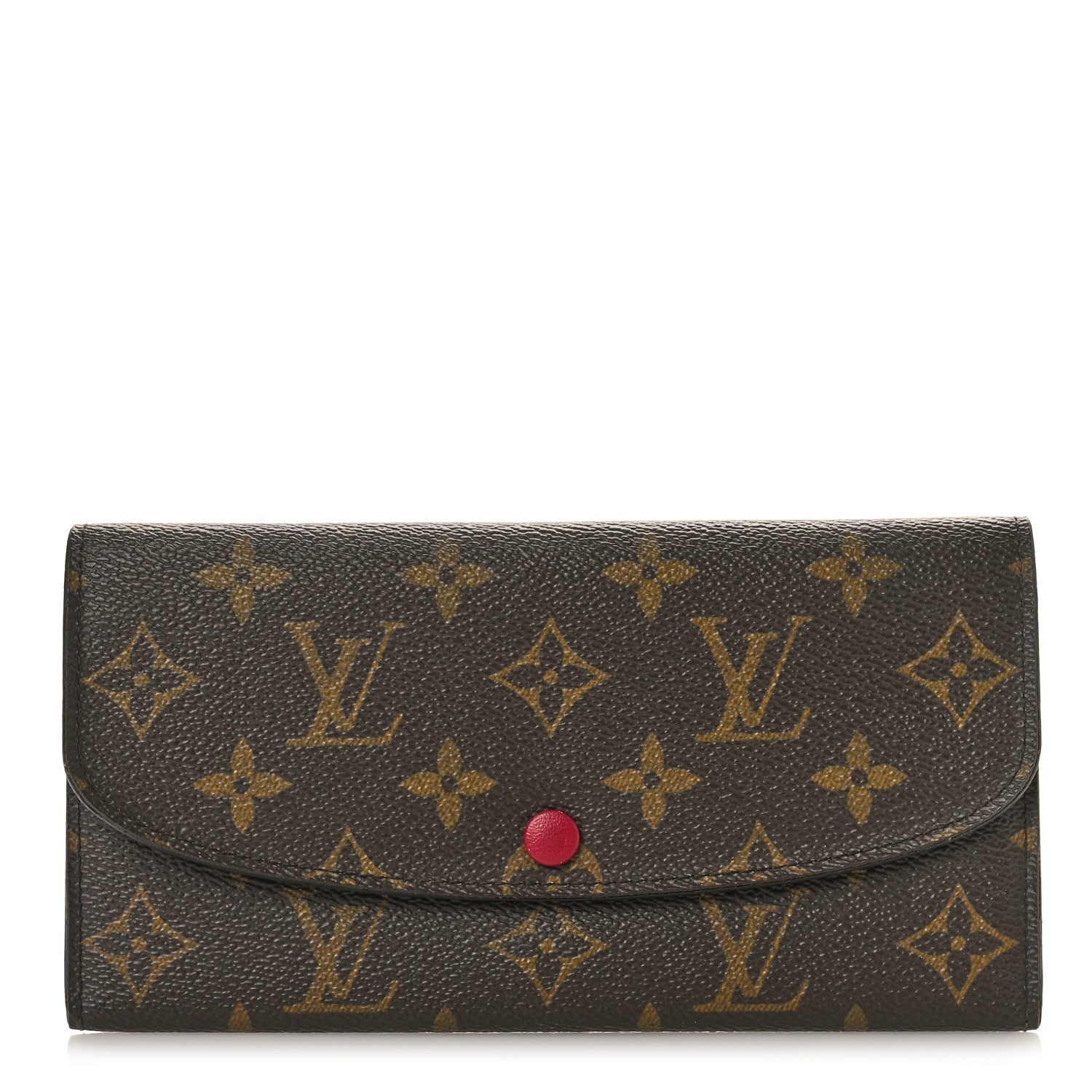 Louis Vuitton Monogram Emilie Wallet Fuchsia 1 of 8