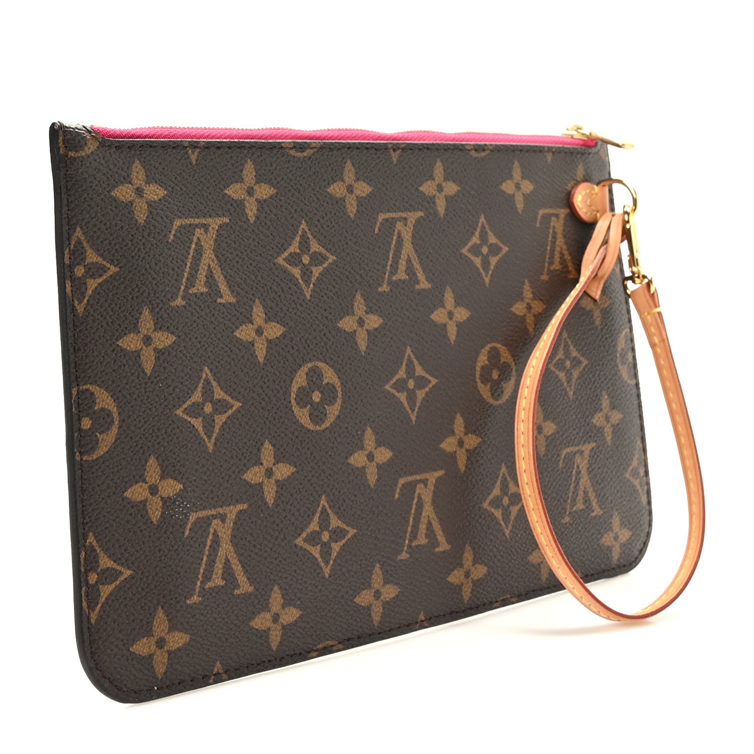Louis Vuitton Monogram Neverfull MM GM Pochette Pivoine 3 of 6