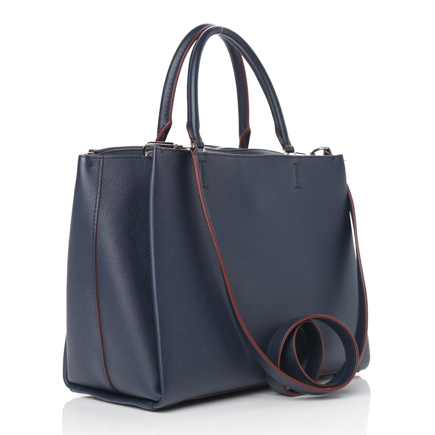 Louis Vuitton Calfskin Lockmeto Marine Rouge 4 of 11