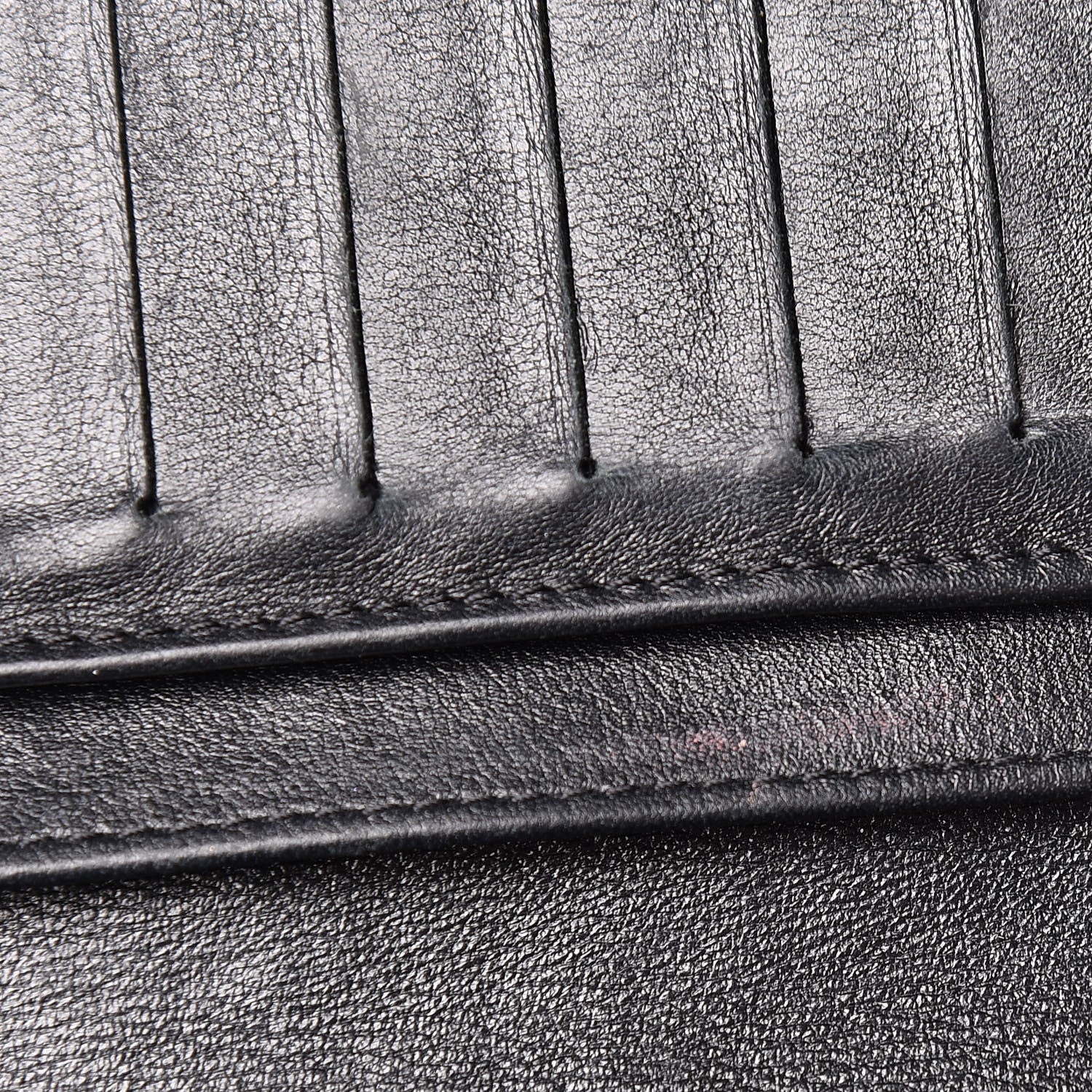 Chanel Patent Quilted Yen Wallet Black 14 of 16