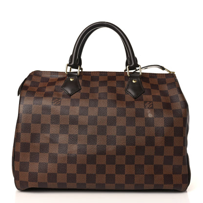 Louis Vuitton Damier Ebene Speedy 30 1 of 9