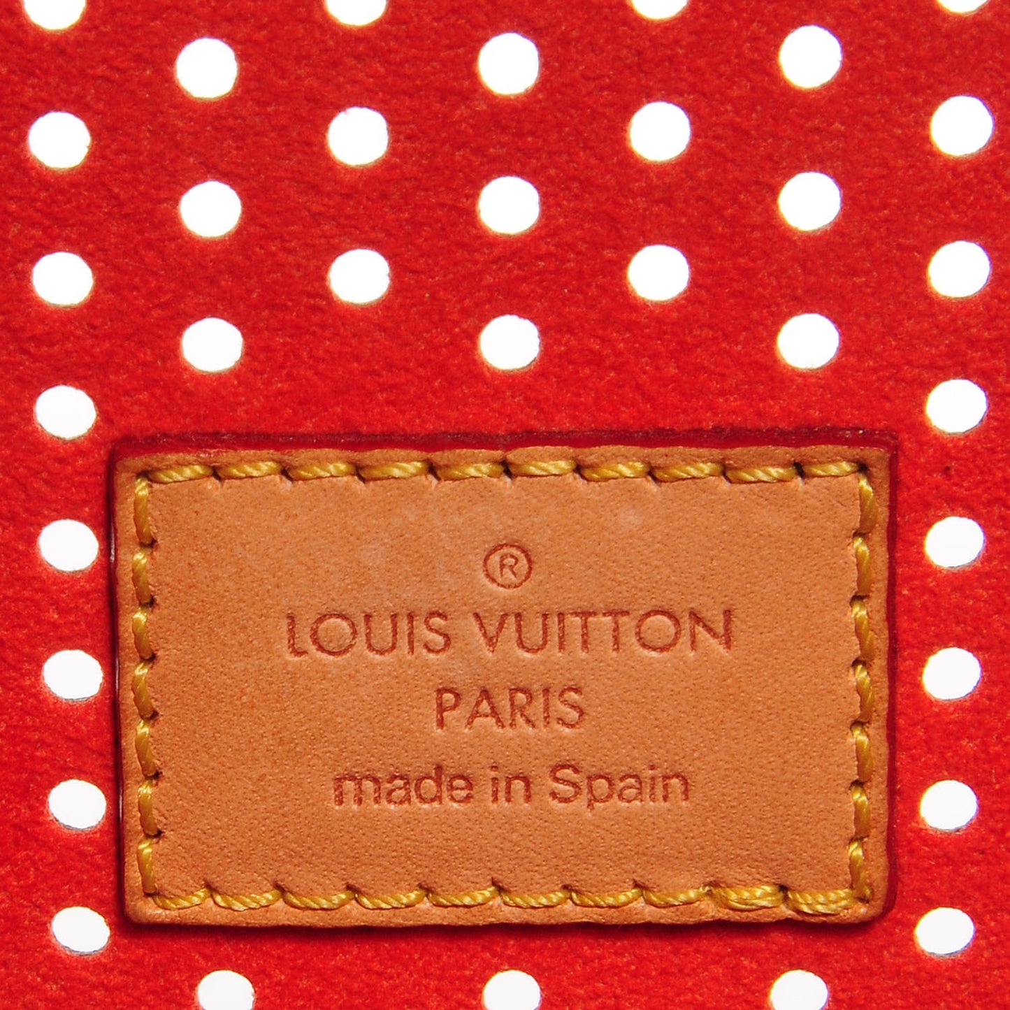 Monogram Perforated Musette Orange
