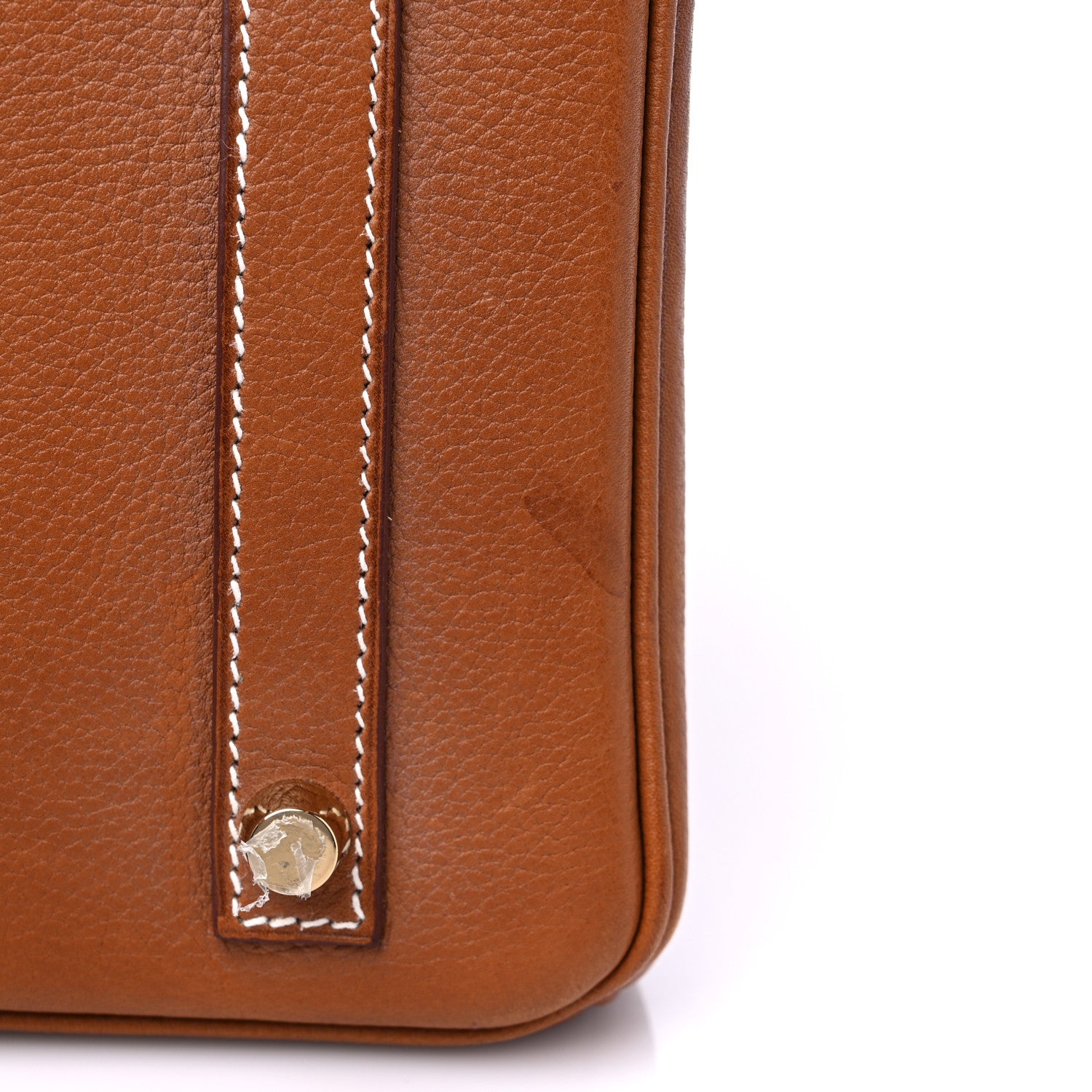 Hermes Natural Barenia Faubourg Birkin 30 Fauve 14 of 16