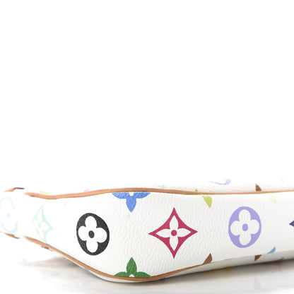 Louis Vuitton Monogram Multicolor Pochette Accessories White 6 of 10