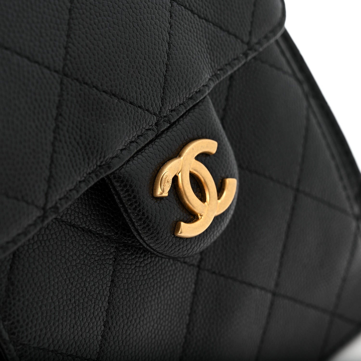 Chanel Caviar Quilted Small Chanel 25 Handbag Black 11 of 11