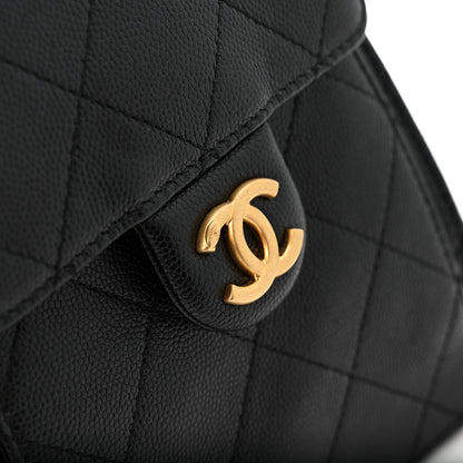 Chanel Caviar Quilted Small Chanel 25 Handbag Black 11 of 11