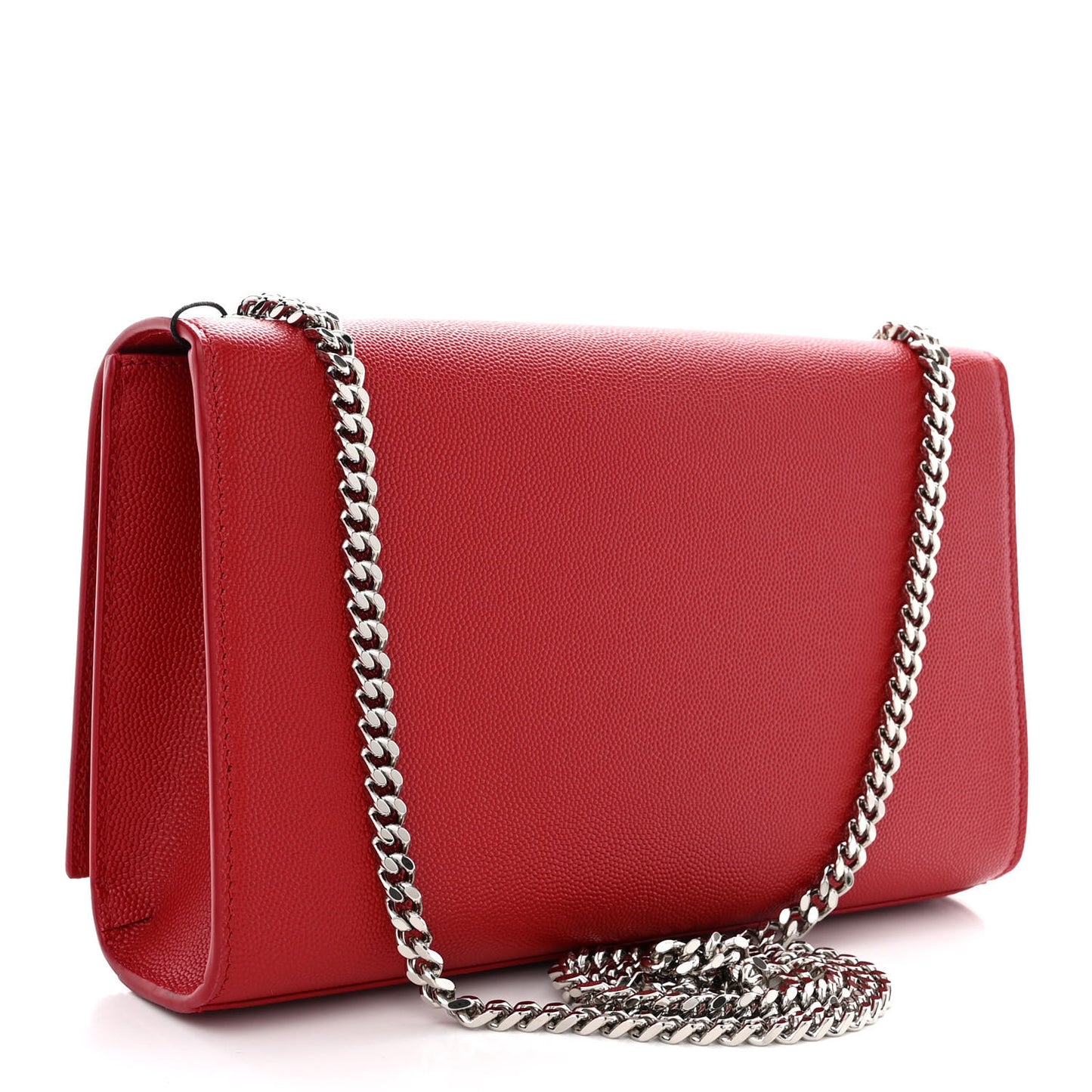Grain De Poudre Medium Classic Monogram Kate Tassel Satchel Rouge Eros