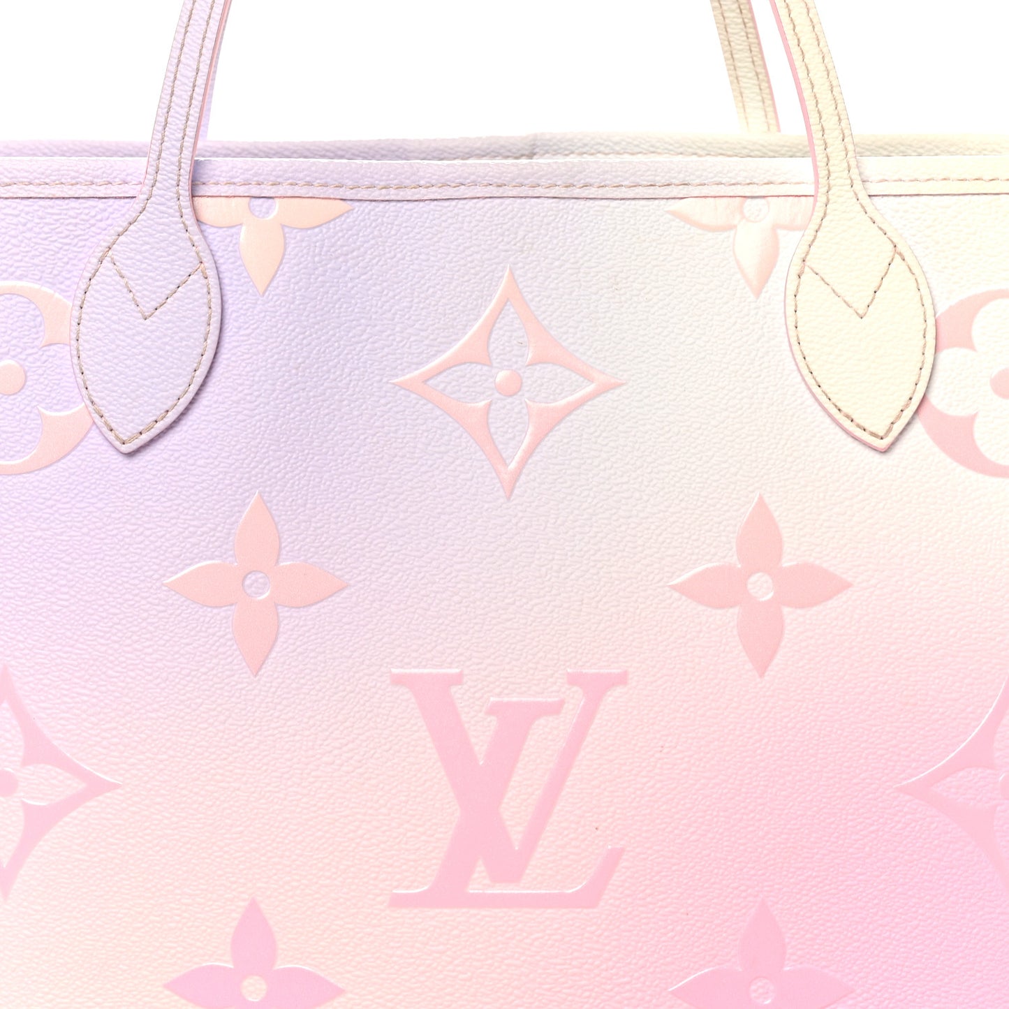 Monogram Giant Spring In The City Neverfull MM Sunrise Pastel