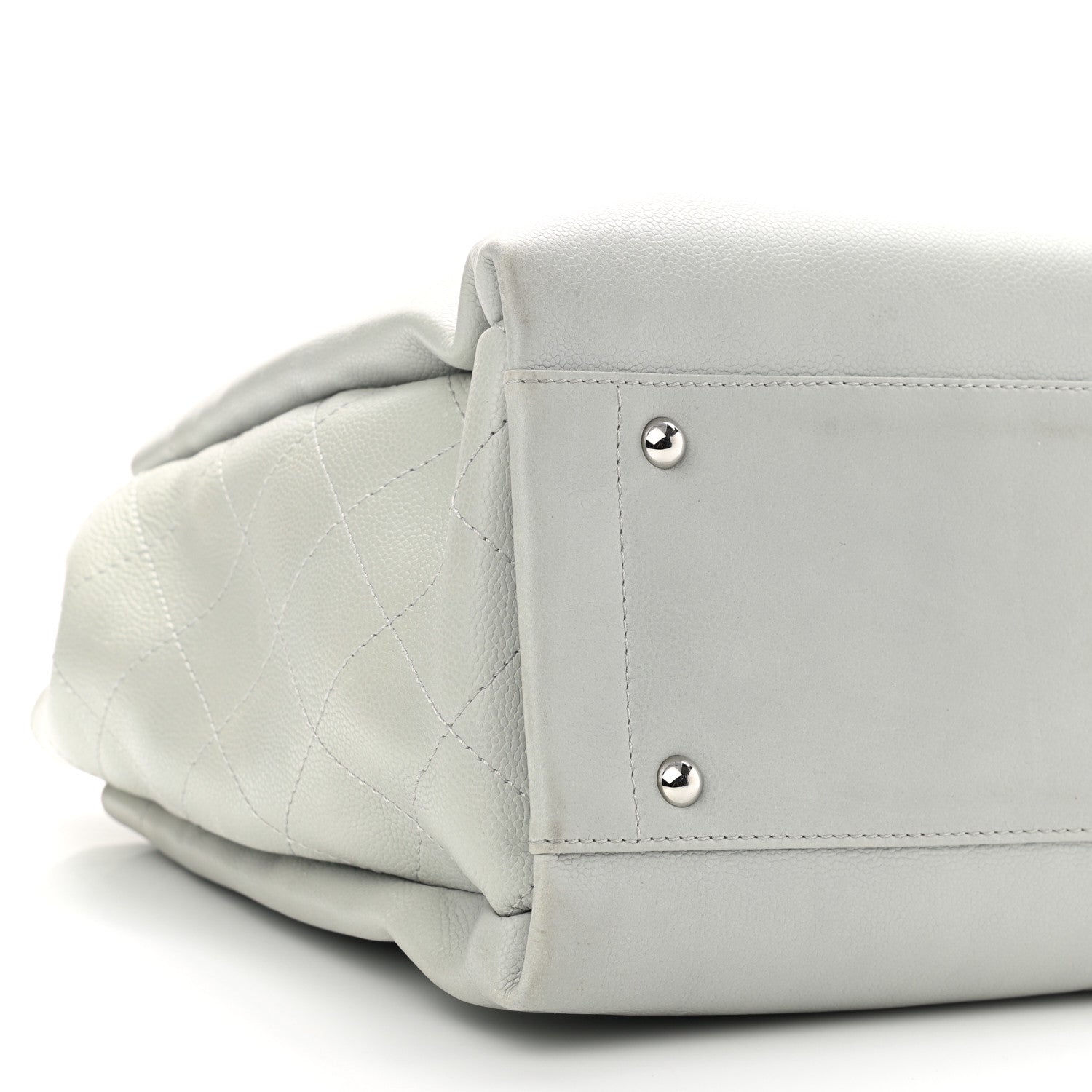 Chanel Caviar Executive Cerf Shopper Tote Grey 10 of 14