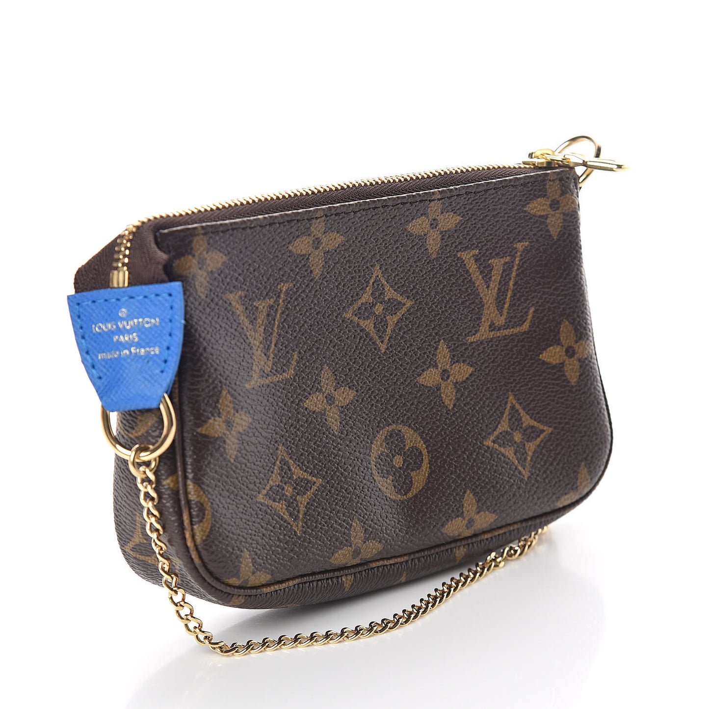 Monogram 2019 Christmas Animation Mini Venice Pochette Accessories Blue