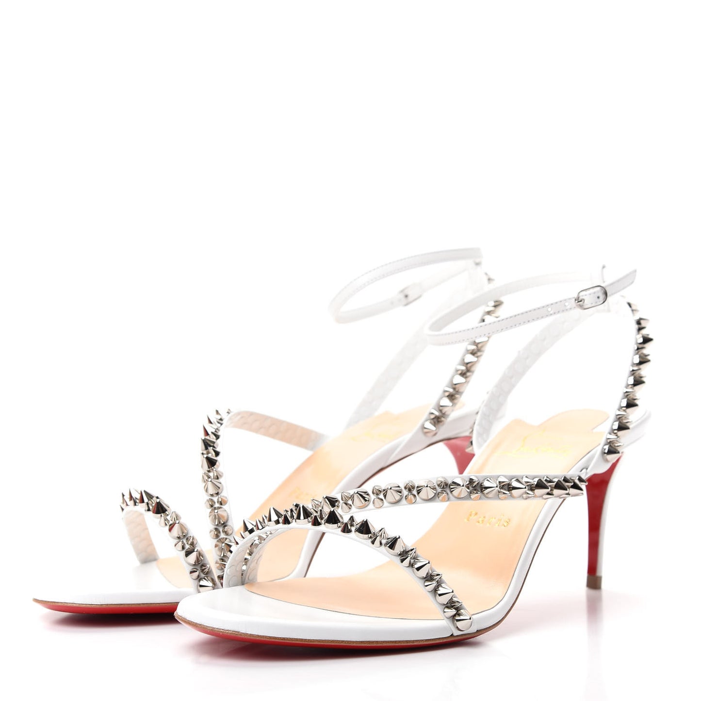 Kid Spikes Mafaldina 70 Sandals 40 White Silver