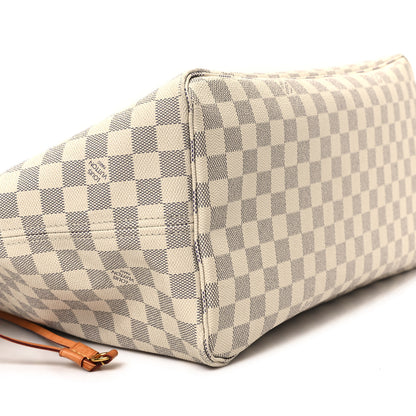 Louis Vuitton Damier Azur Neo Neverfull GM Rose Ballerine 11 of 12