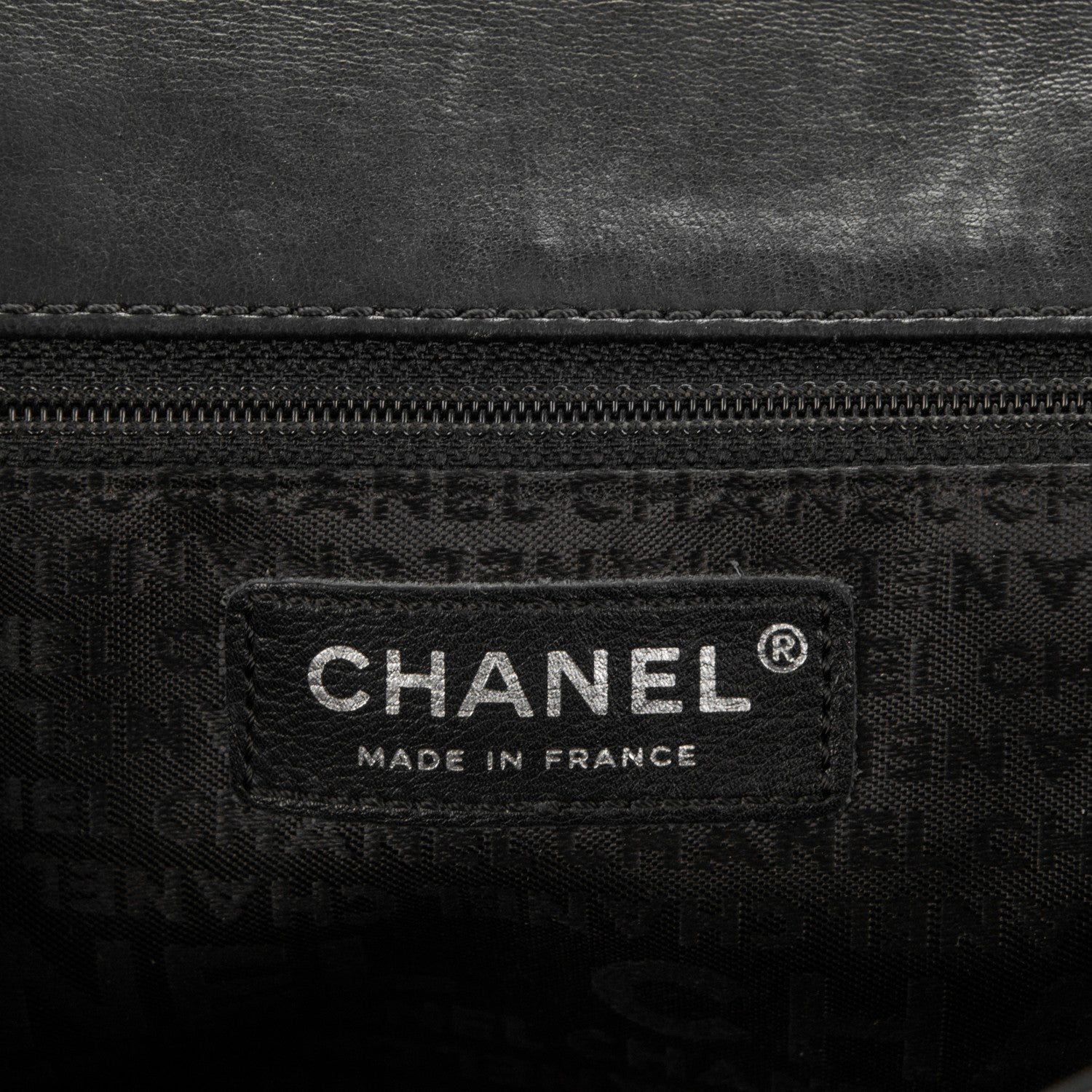 Chanel Patent Square Stitched CC Flap Clutch Black 6 of 7
