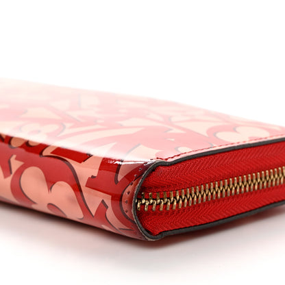Louis Vuitton Patent Sweet Monogram Zippy Wallet Pomme D'Amour 9 of 13