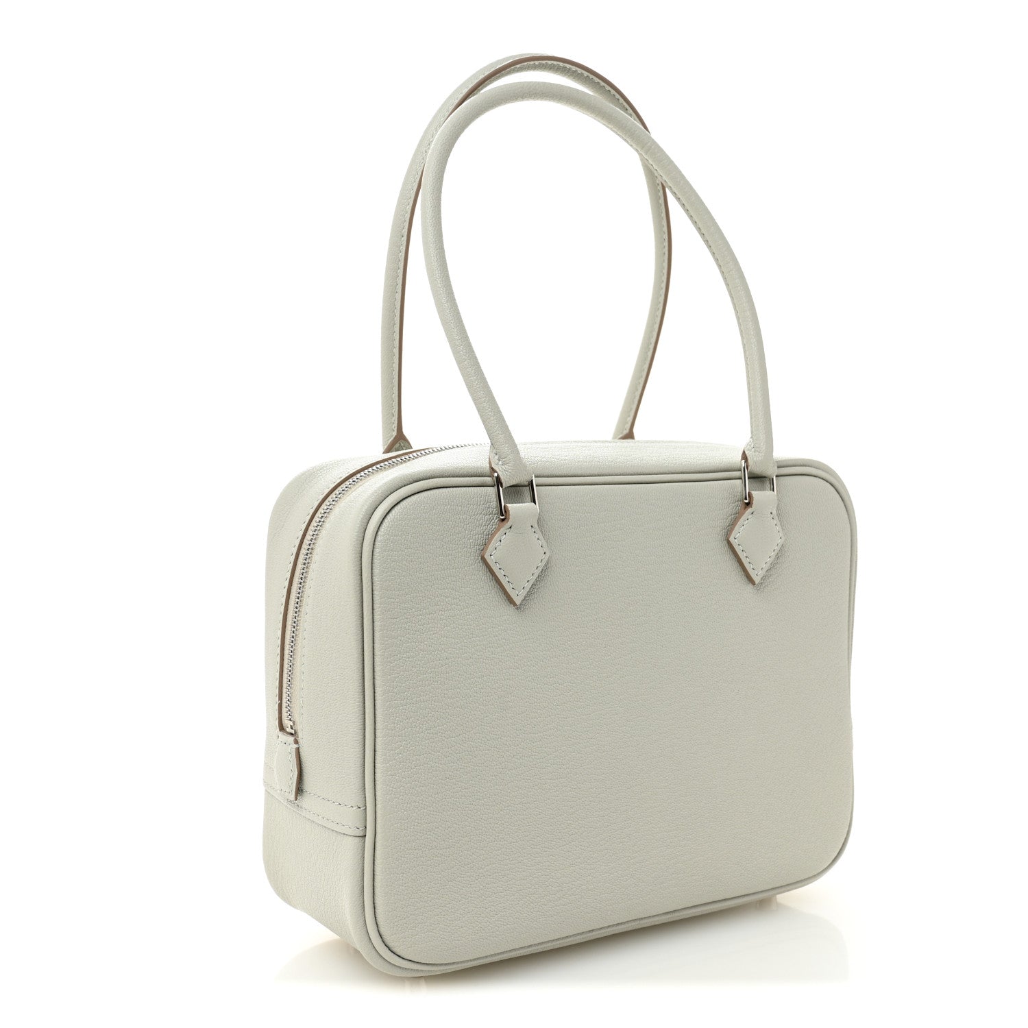 Hermes Chevre Mysore Mini Plume Gris Perle 3 of 11