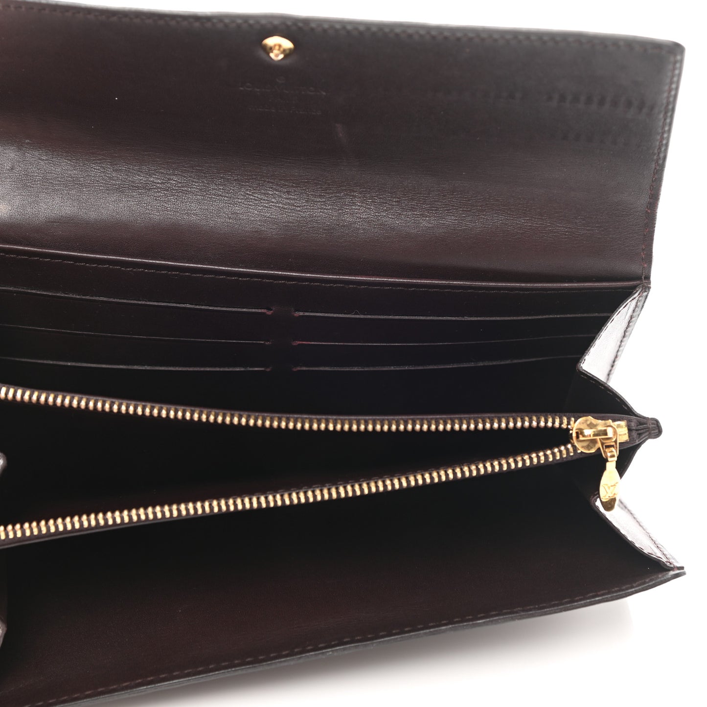 Vernis Sarah Wallet Amarante