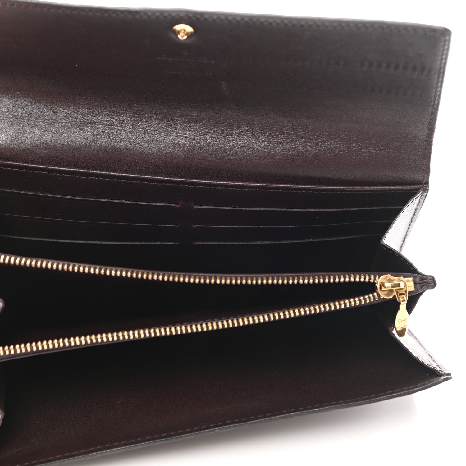 Louis Vuitton Vernis Sarah Wallet Amarante 5 of 10